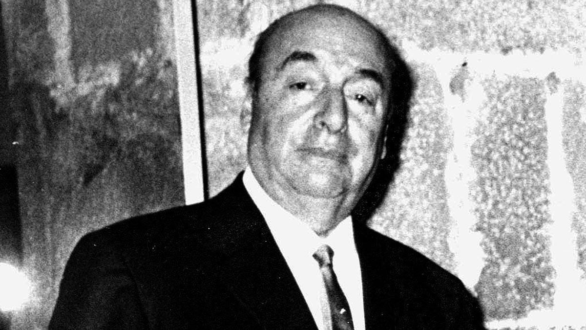 El poeta chileno Pablo Neruda.