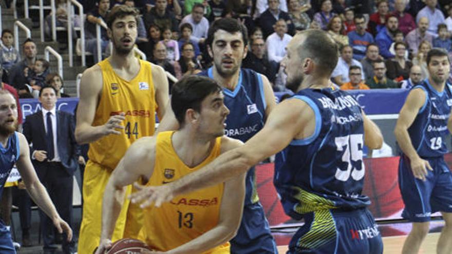 El Barcelona se impone al Morabanc Andorra.