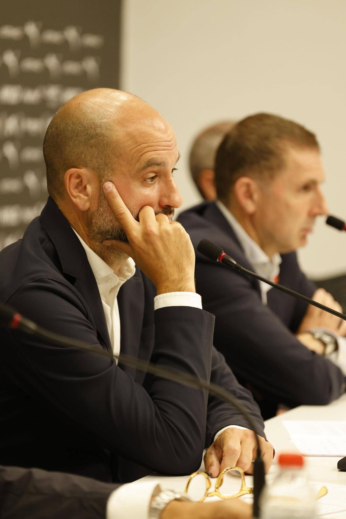 Les imatges de la roda de premsa sobre el descens del Girona Les imatges de la roda de premsa sobre el descens del Girona