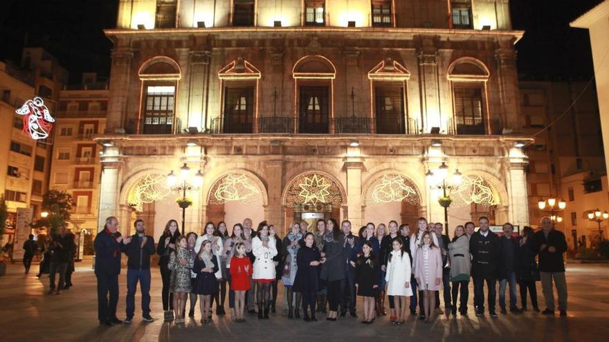 Castelló adelanta la iluminación especial de Navidad por la celebración del Black Friday