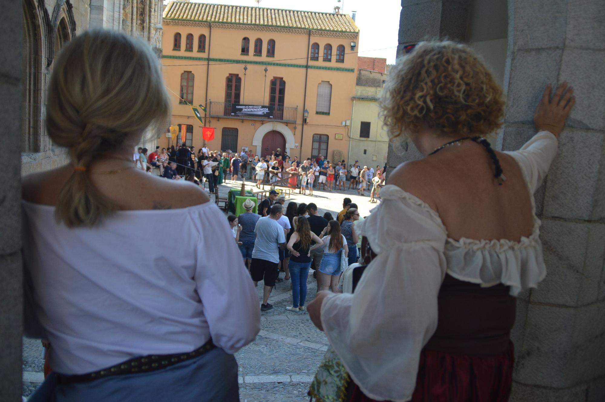 Castelló bull de gent amb el trentè festival Terra de Trobadors