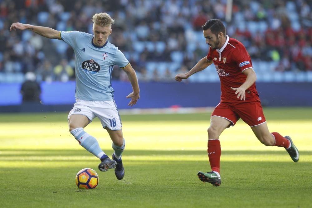 El Celta - Sevilla, en fotos