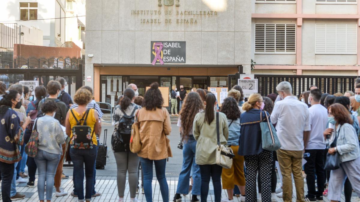 Jornada del domingo de las oposiciones de Educación