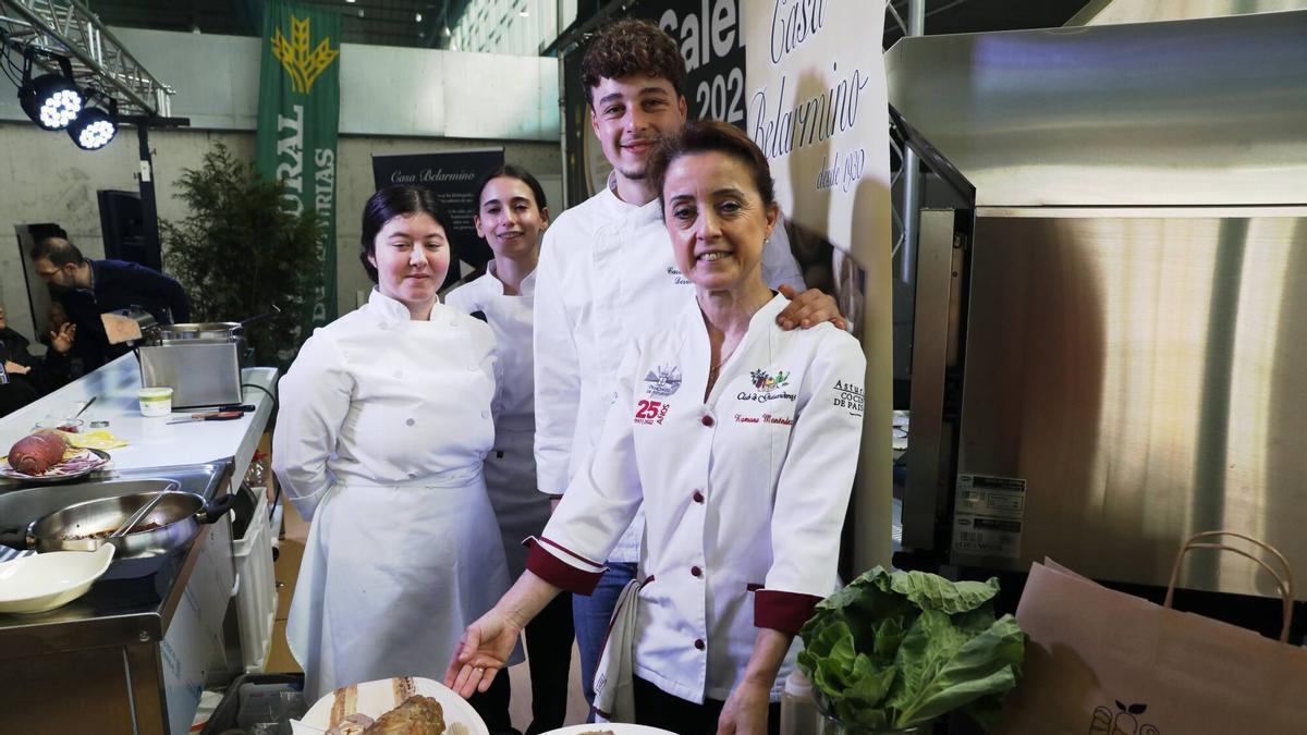 VÍDEO: Así fue el "show cooking" de SALENOR en Avilés