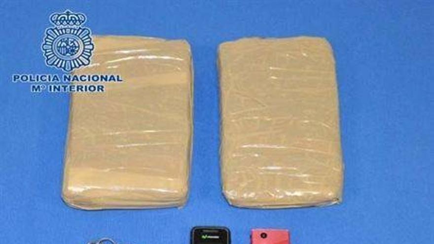 Ingresa en prisión un hombre sorprendido en Mérida con 1.700 gramos de cocaína