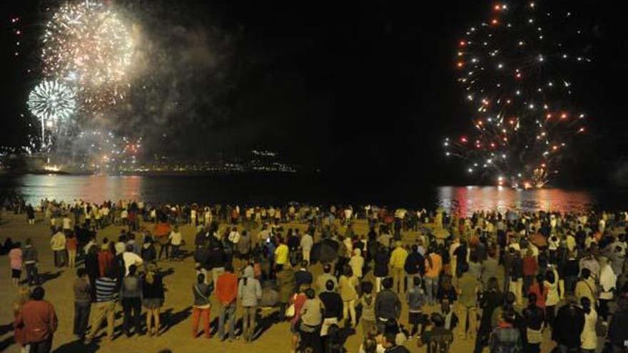 Batalla Naval en las fiestas de A Coruña.