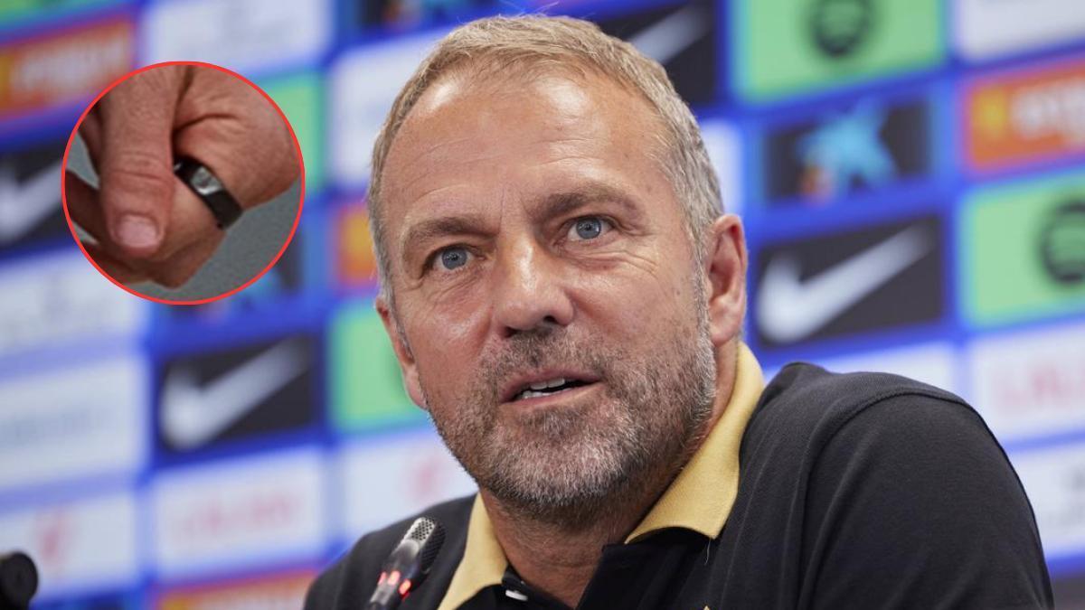 El anillo que utilizan los jugadores del Barça