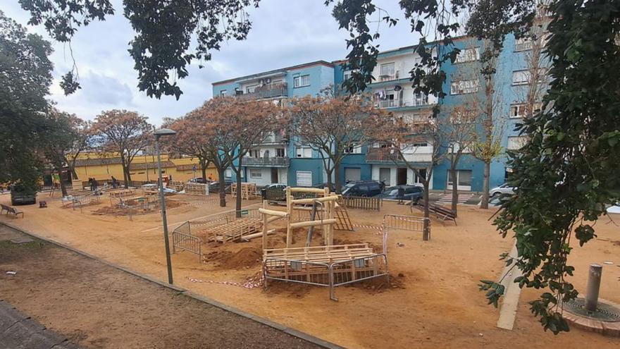 El parc de la Llibertat de Sant Feliu de Guíxols. | AJUNTAMENT DE SANT FELIU