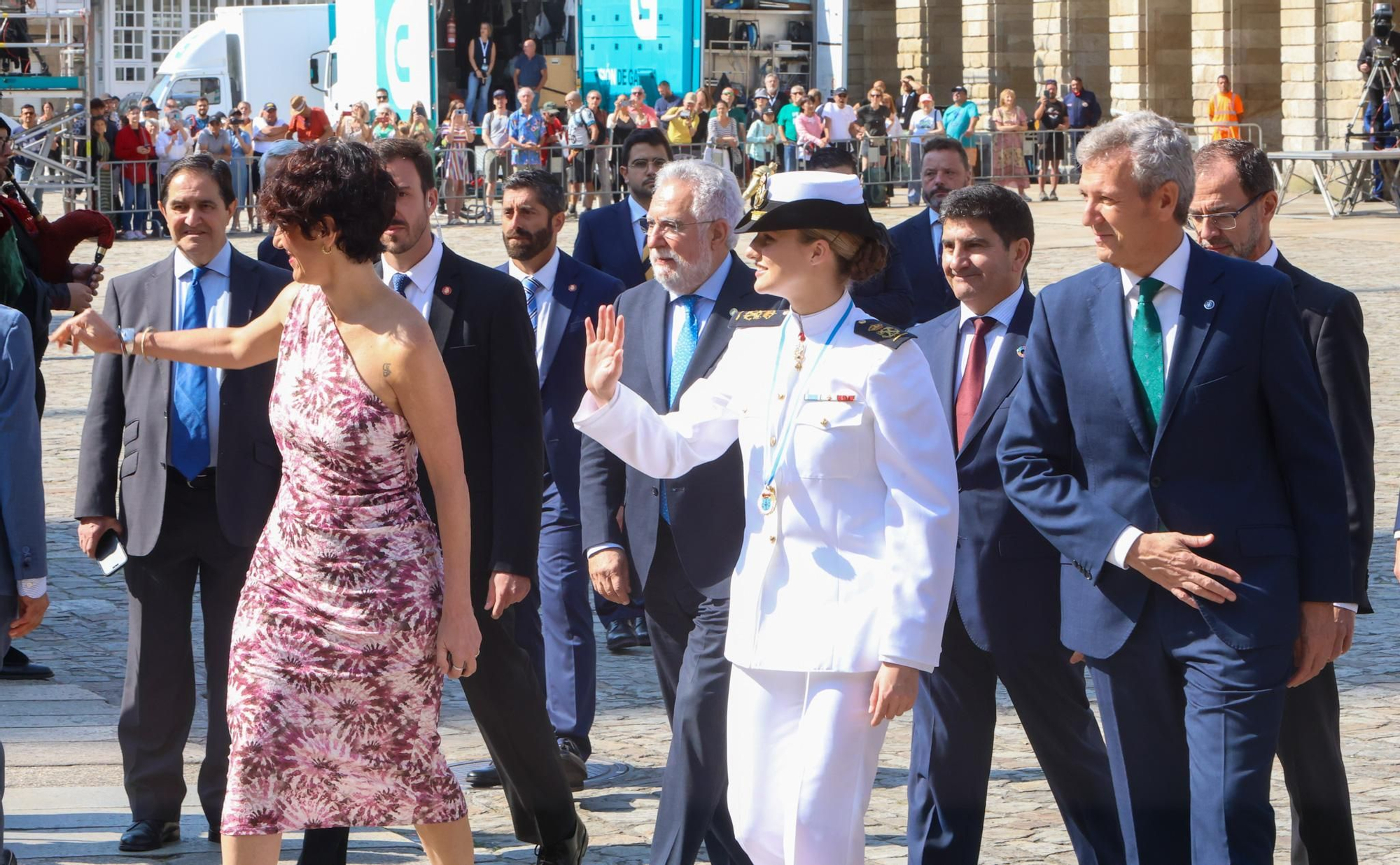 La princesa Leonor recibe la Medalla de Galicia