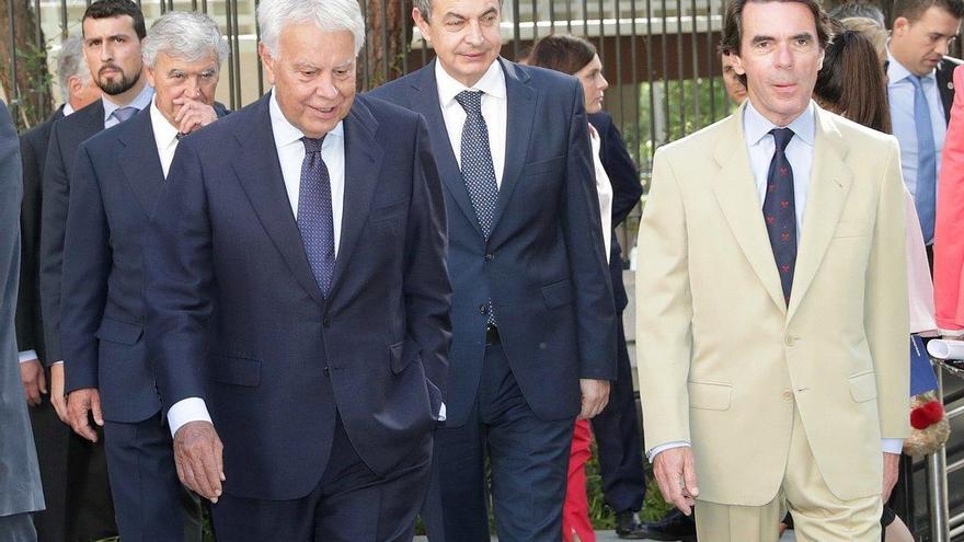 González y Zapatero asistirán a un acto antiterrorista, pero no Aznar y Rajoy