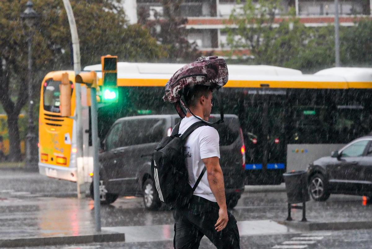 Las fuertes precipitaciones impactan en Barcelona