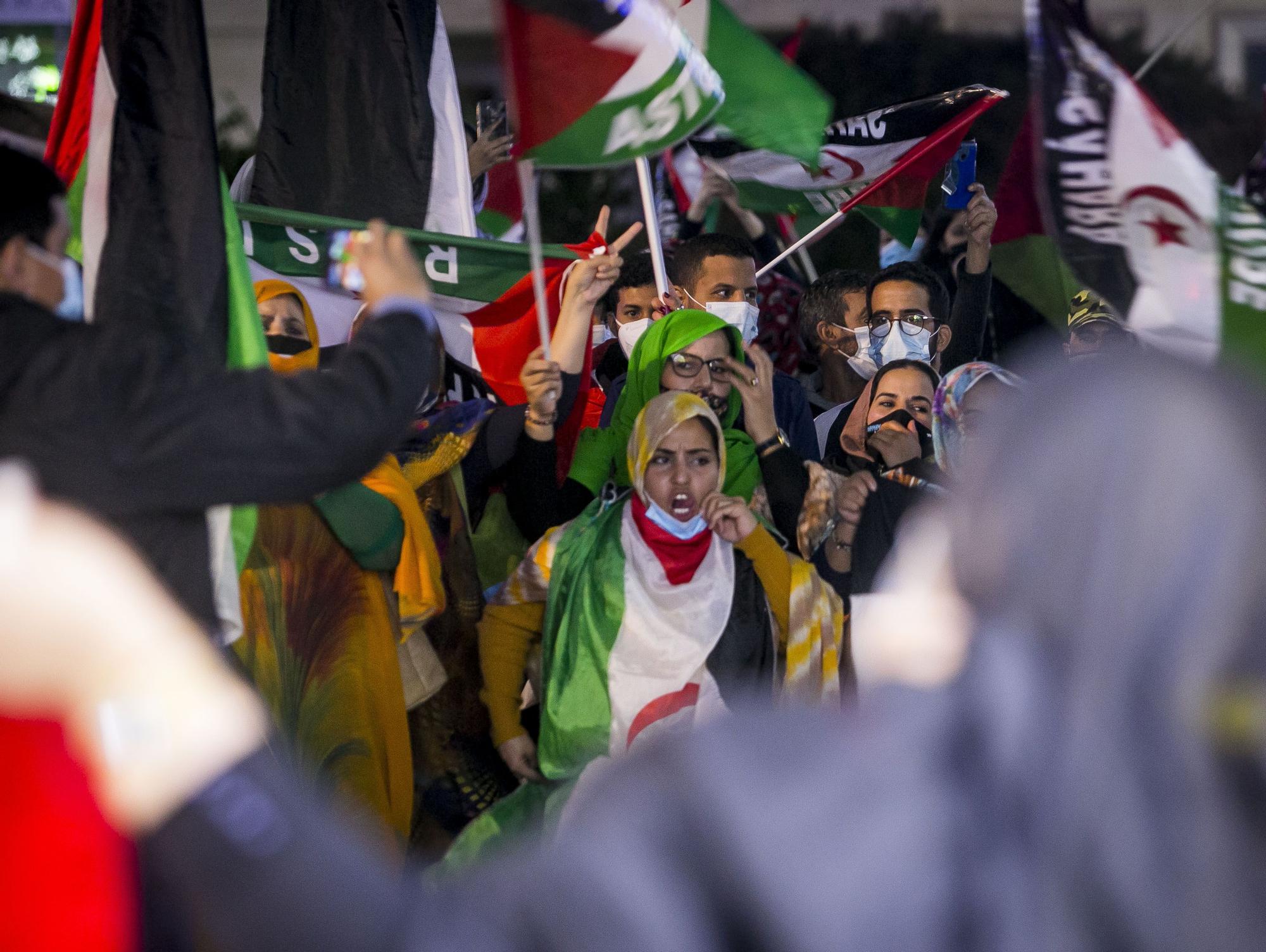 Más de 300 personas incumplen las medidas en una concentración de apoyo al pueblo saharaui