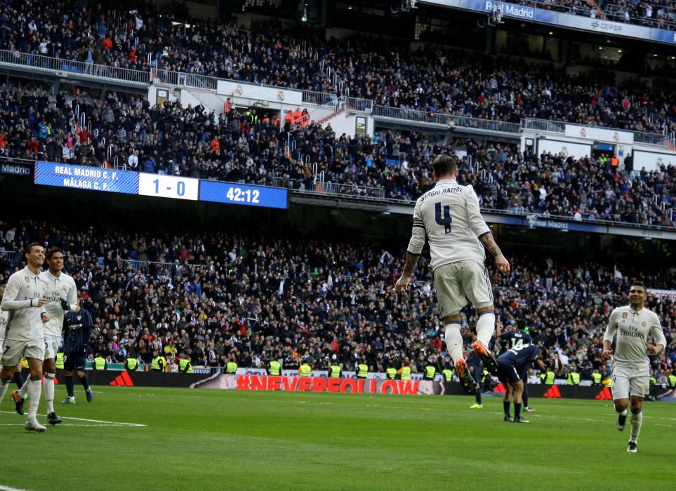 Las mejores imágenes del Real Madrid-Málaga