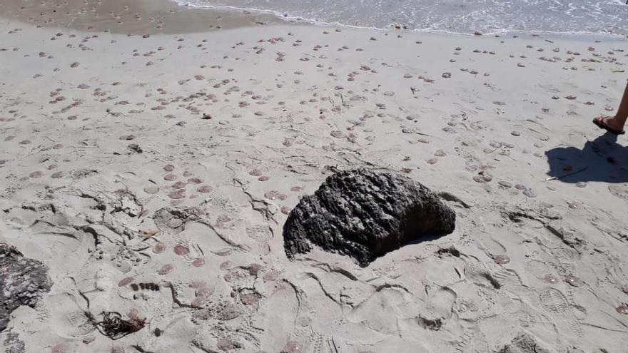 Quallen verderben Badespaß am Strand von Caló des Moro