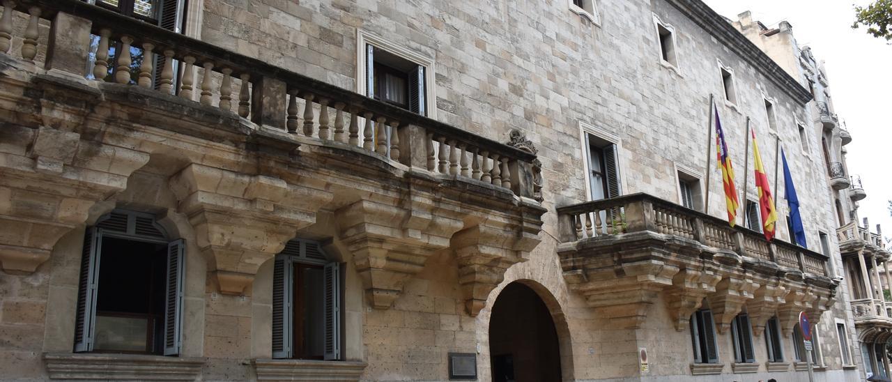 Fachada de la Audiencia Provincial de Palma