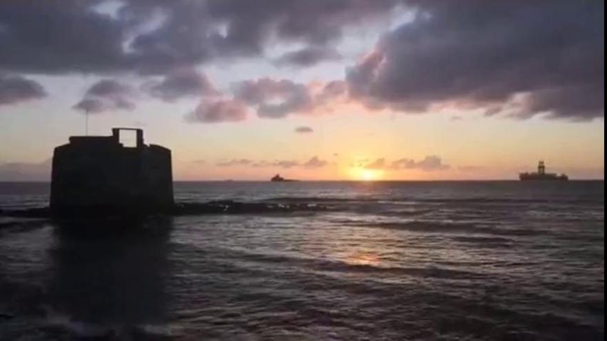 Amanecer en el barrio de San Cristóbal