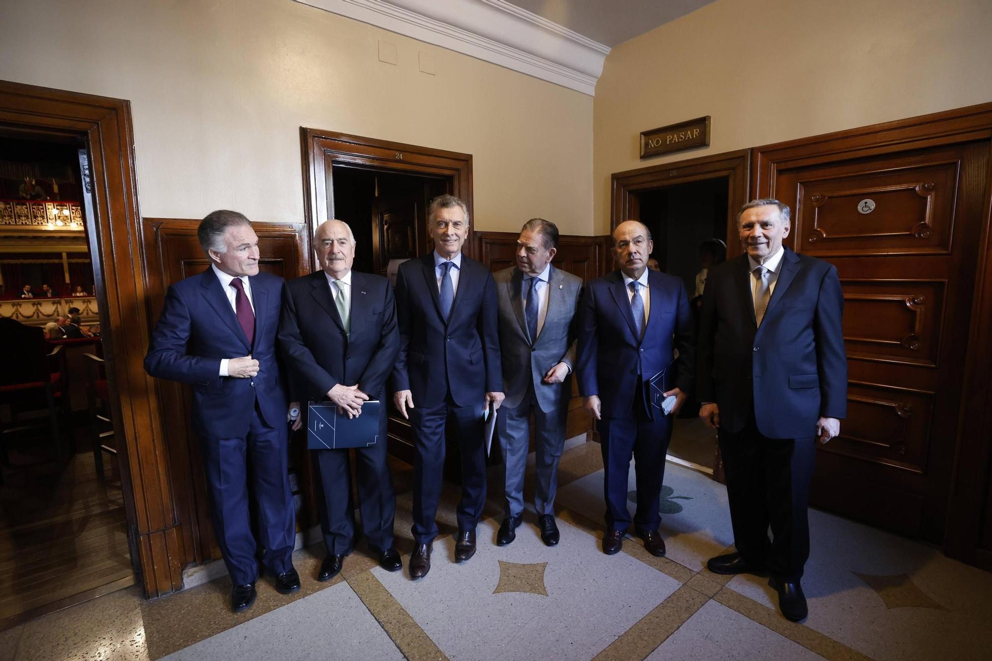 EN IMÁGENES: Cumbre de expresidentes iberoamericanos en Oviedo