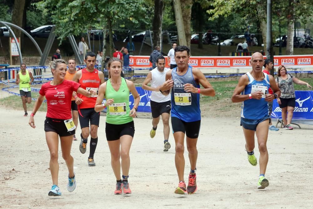 La competición arrancó ayer al mediodía en el parque vigués con 750 competidores