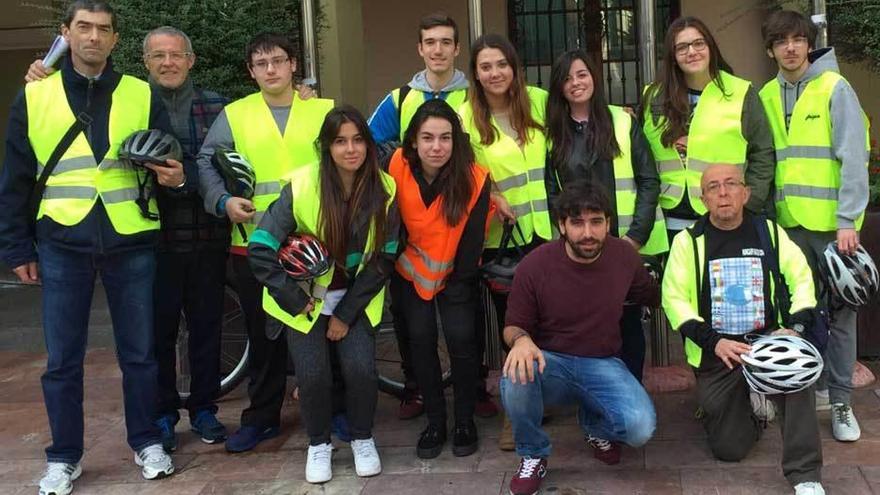 El IES La Quintana y el Sagrada Familia-El Pilar promueven el uso de la bici entre los alumnos