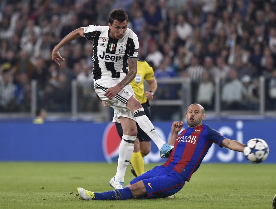 Las mejores imágenes del Juventus - Barça de Champions.