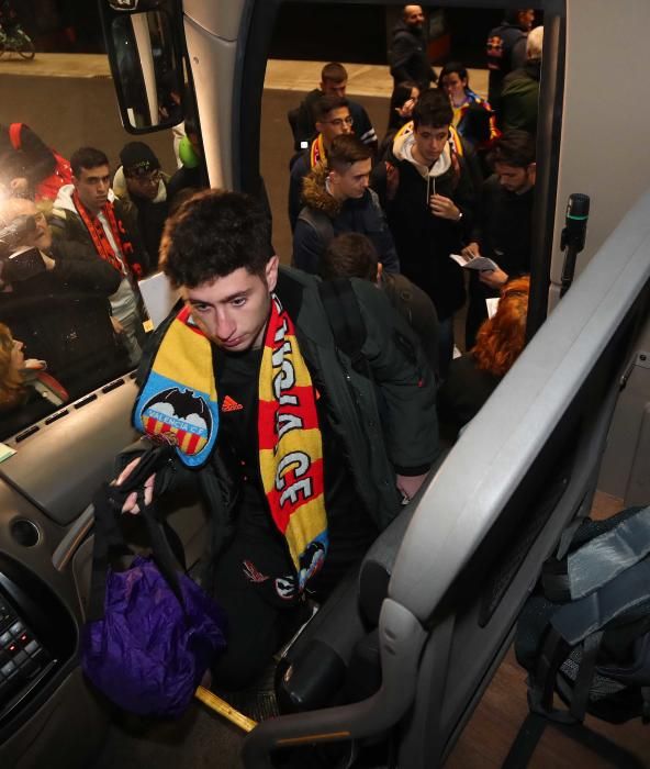 La afición, de camino a Italia para ver al VCF