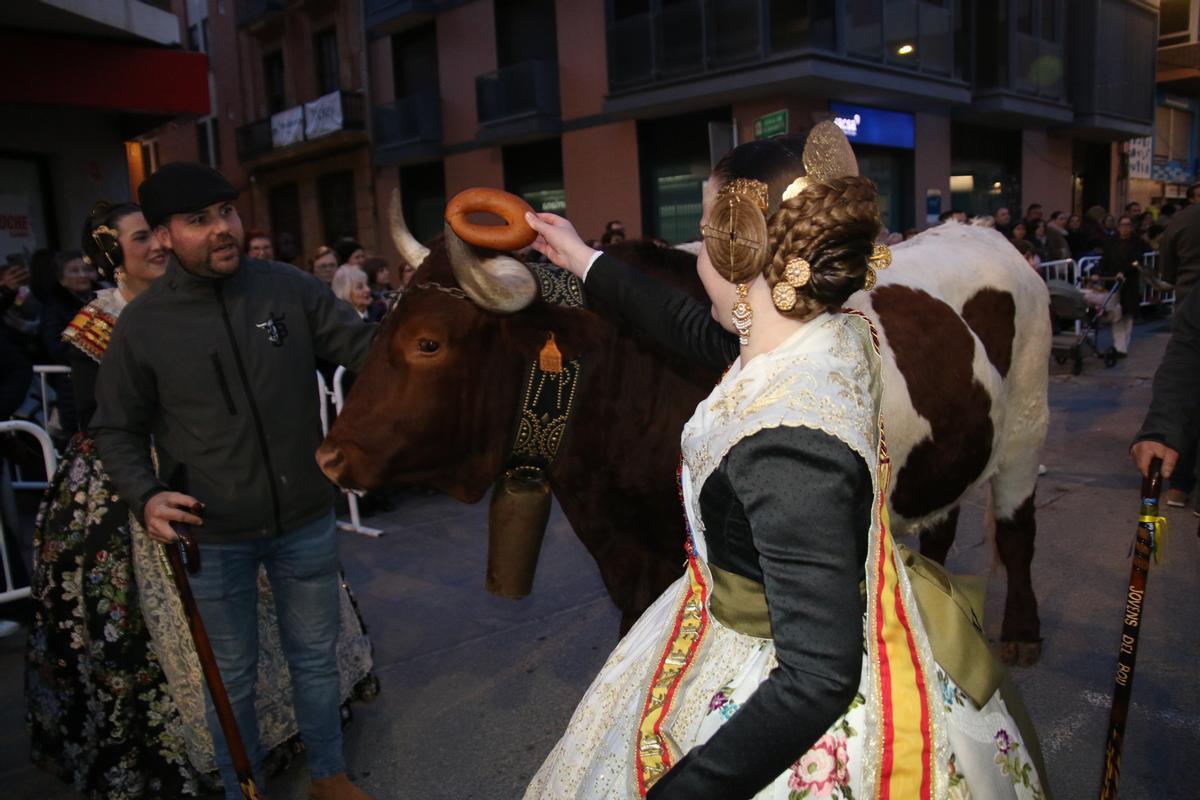 Sant Antoni en Burriana.
