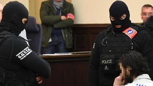 Juicio de Salah Abdeslam en el Palacio de Justicia de Bruselas