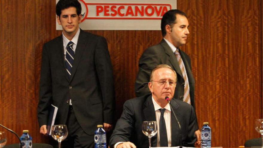 Consejo de administración de Pescanova, presidido por el presidente Manuel Fernández Sousa.