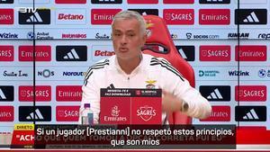 Mourinho, sobre Prestianni: Si es culpable, por lo que a mí respecta, se habrá acabado