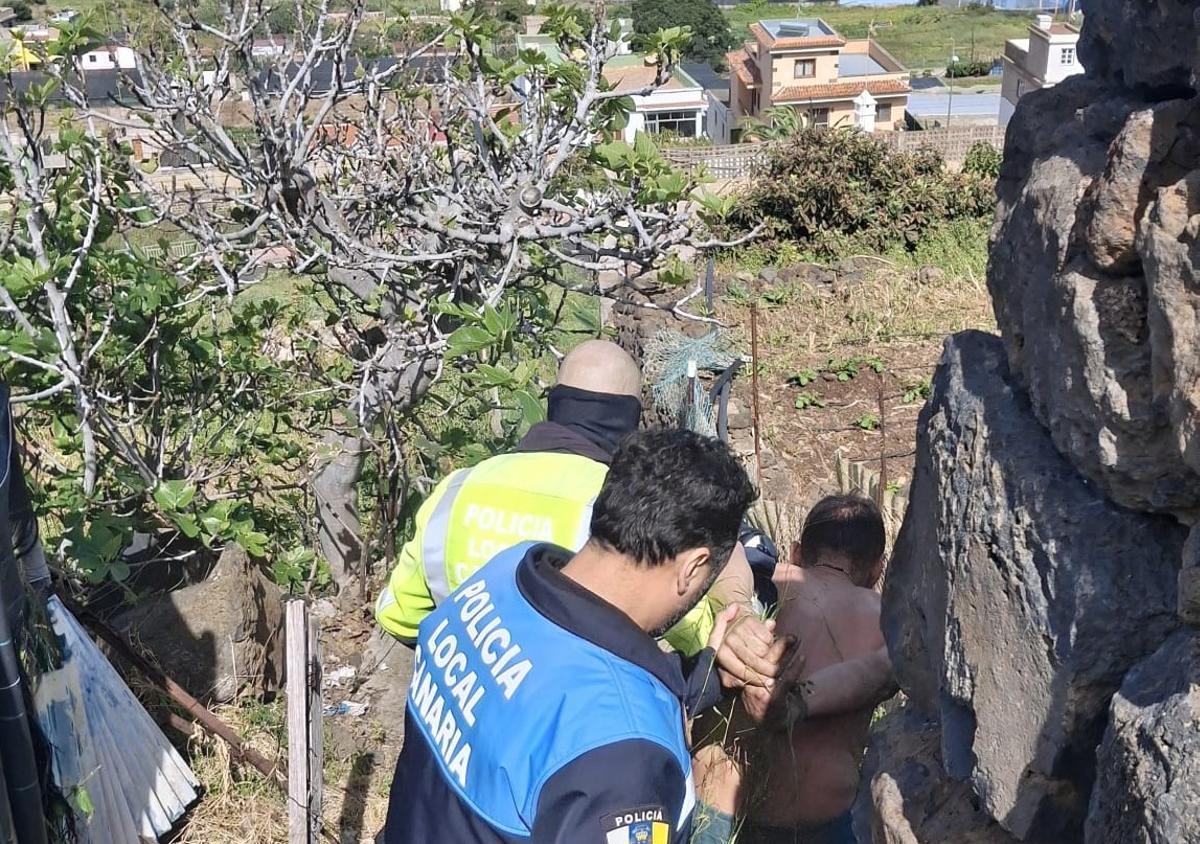 Capturado un ladrón en Tejina