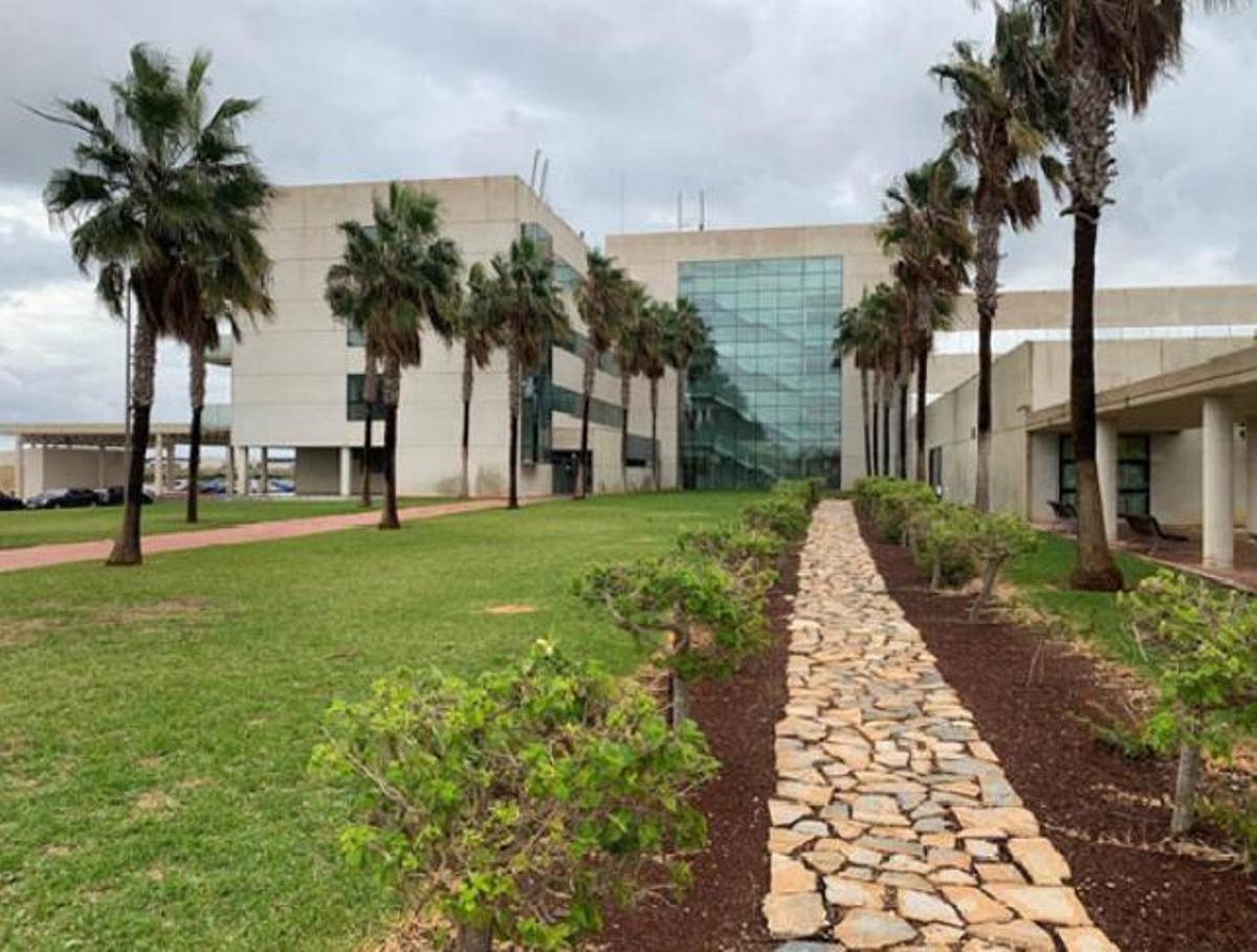 Zona en la que ubicará la ampliación del servicio de Rehabilitación del Hospital Universitario de Torrevieja, según el proyecto