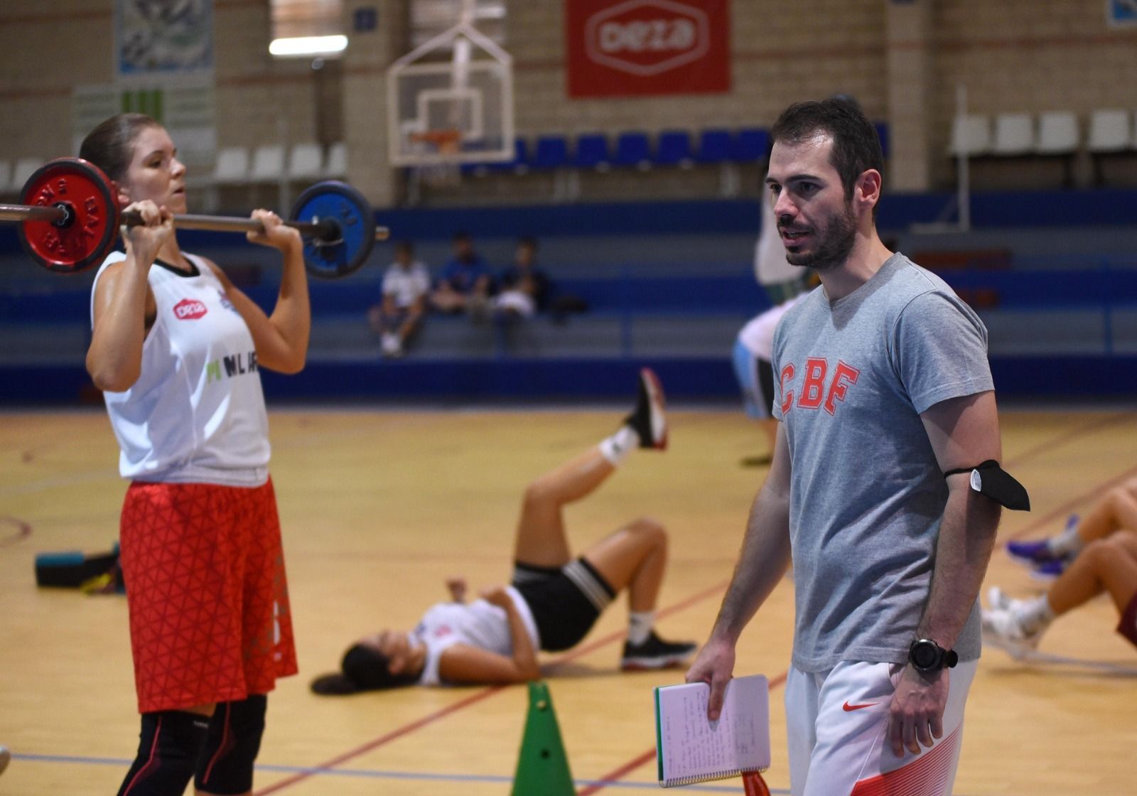 El Milar Córdoba BF arranca la preparación del estreno liguero en el Colegio Cervantes