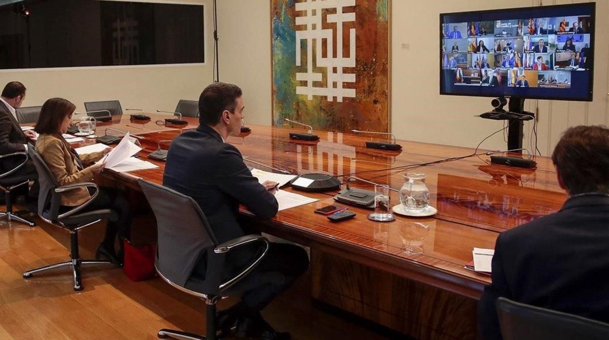 zentauroepp52883071 graf267 madrid 22 03 2020 el presidente del gobierno esp200322115411 zentauroepp52883071 graf267 madrid 22 03 2020 el presidente del gobierno esp200322115411