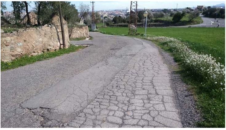 Carrers en mal estat a Manresa