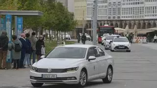 A Coruña y el taxi avanzan en un proyecto para concentrar la movilidad metropolitana