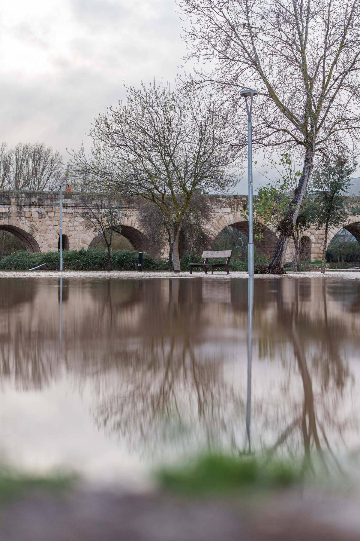 El Guadiana y el Puente Romano de Mérida: belleza pura