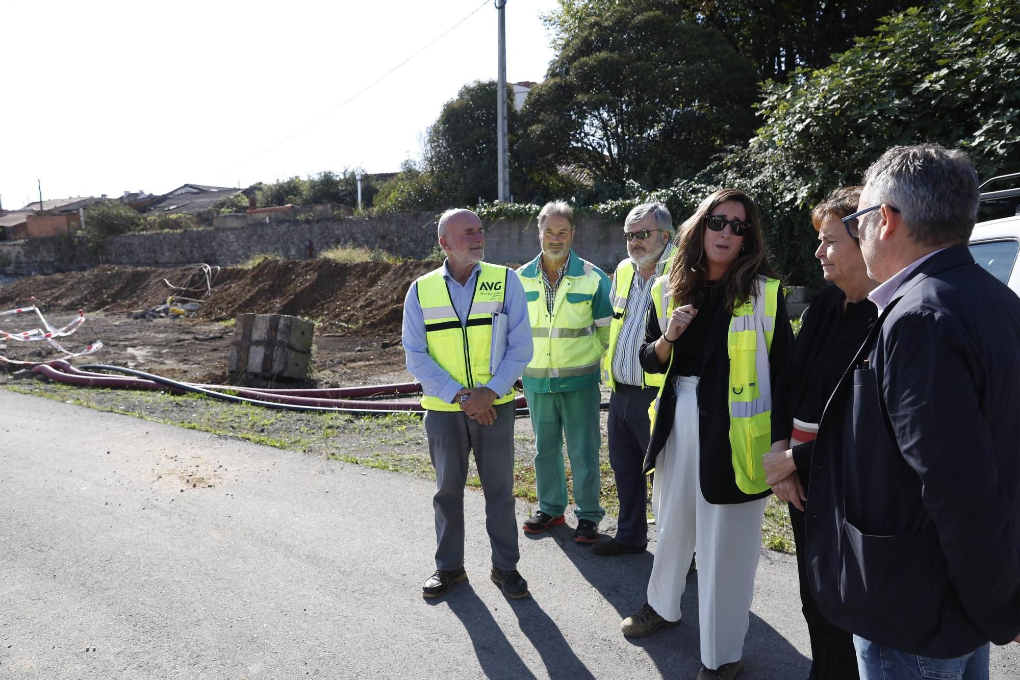 Así avanzan los trabajos en los terrenos de Naval Gijón (en imágenes)