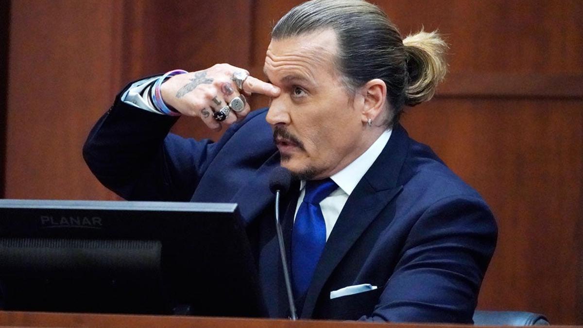 Johnny Depp en el juicio contra Amber Heard por difamación