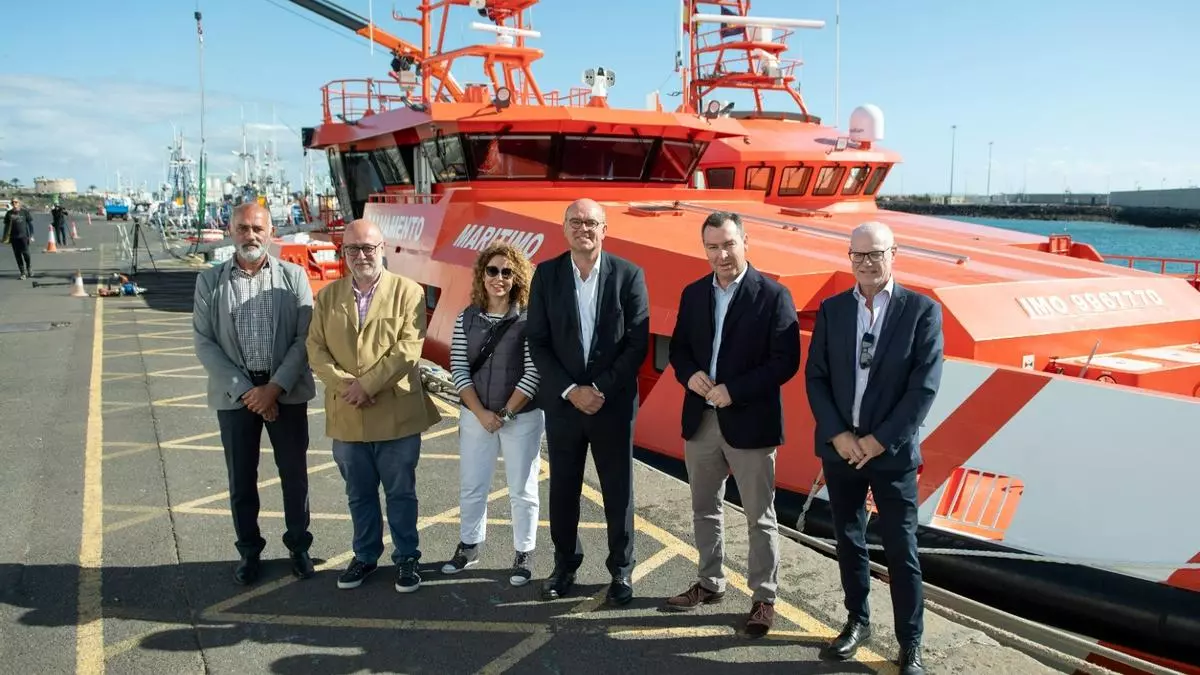 Salvamento Marítimo concentra en Canarias las cinco guardamares de su flota por el aumento de pateras