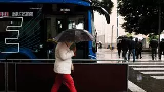 La lluvia se acerca a los 70 litros en puntos de Málaga y deja caudal en los embalses