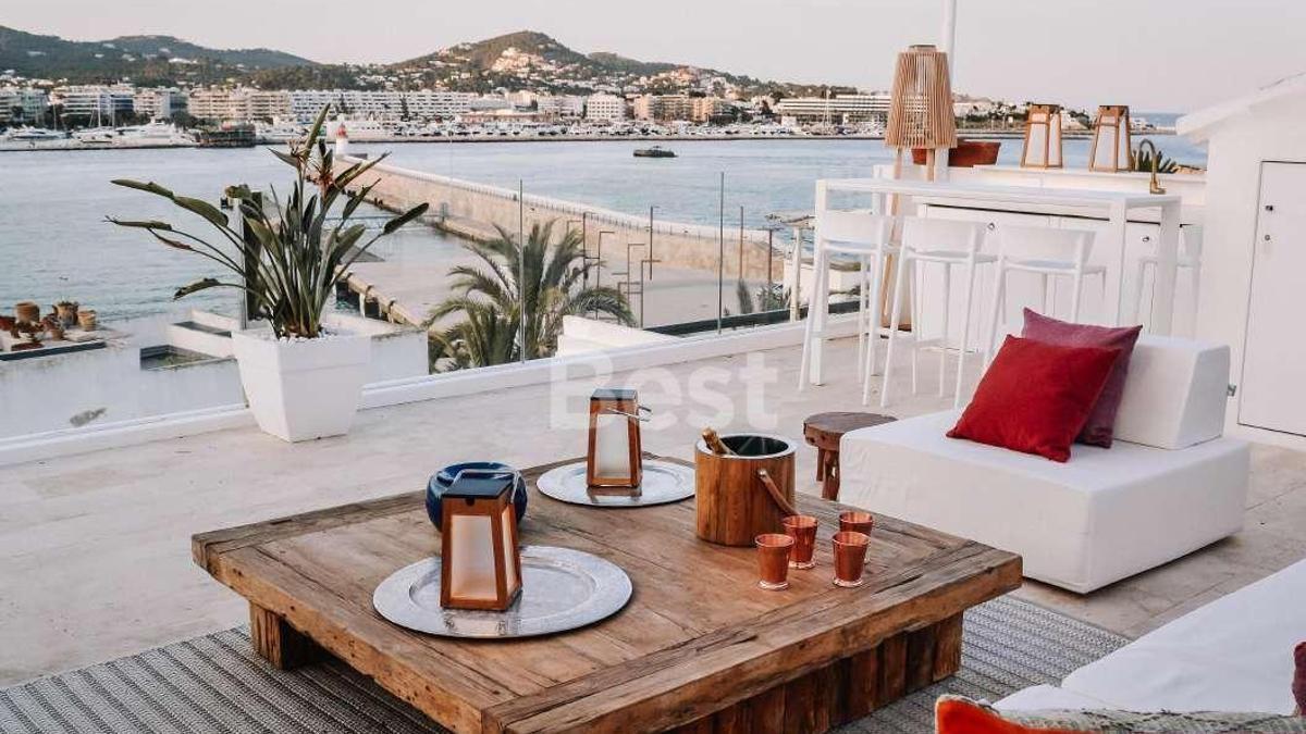 Vistas desde una de las terrazas del ático