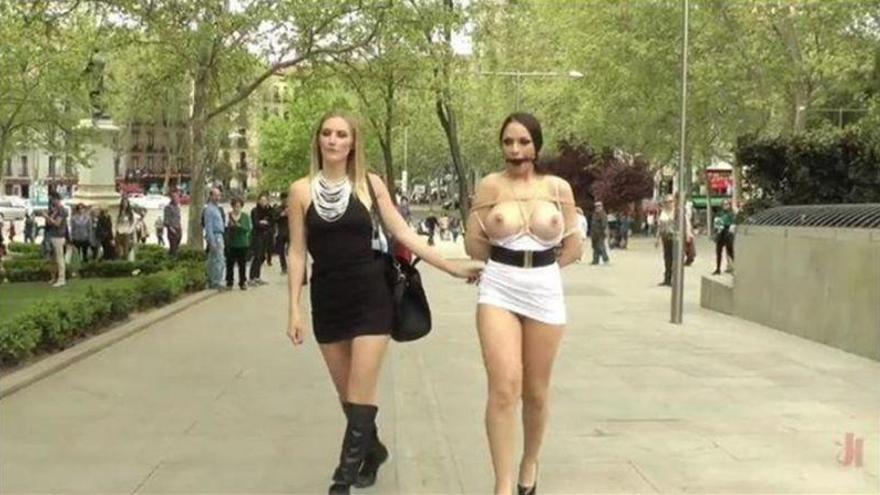 Escenas porno también en las calles de Madrid