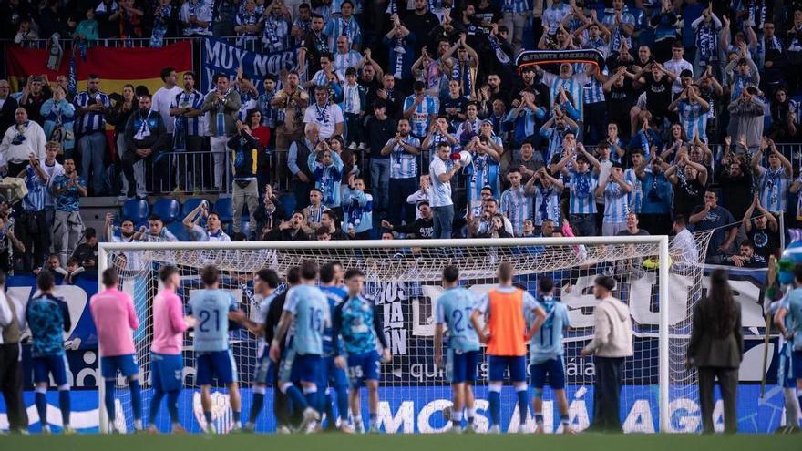 El Málaga CF y La Rosaleda se despiden con récord de siete meses sin perder