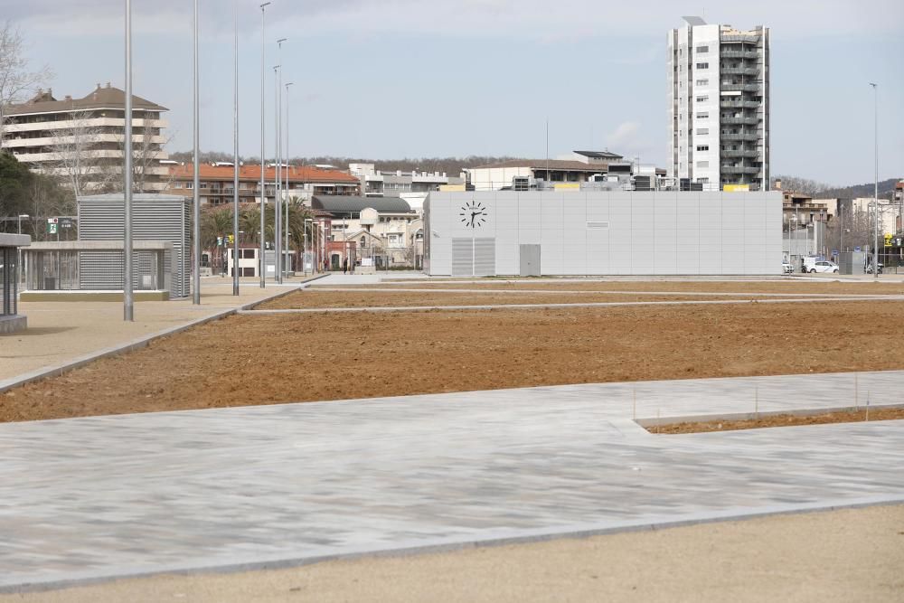 Inauguració de les obres del parc Central