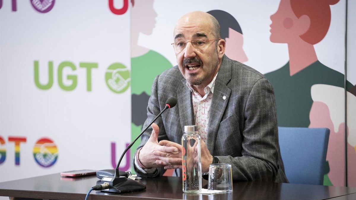 El vicesecretario general de Política Sindical de UGT, Fernando Luján.