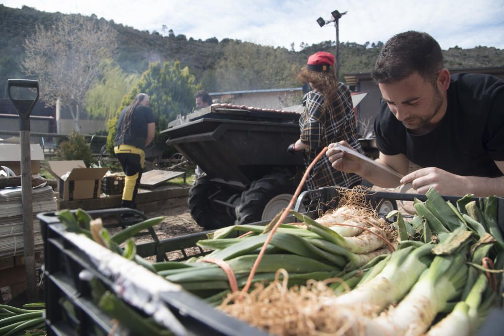 Les imatges de la calçotada popular del Regió 7