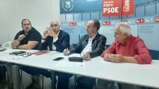 Primera ejecutiva del PSOE en Alicante en tres meses: el sector franquista escenifica su acercamiento a Soler