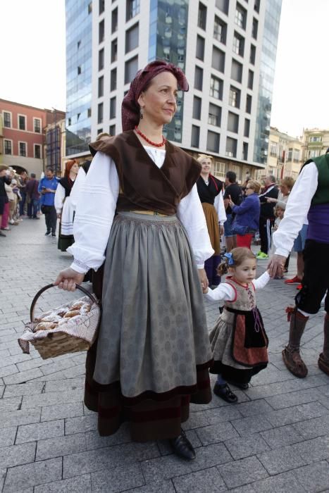 Celebración del Día d'Asturies en Gijón