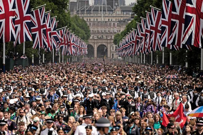 Queens Platinum Jubilee celebrations in London