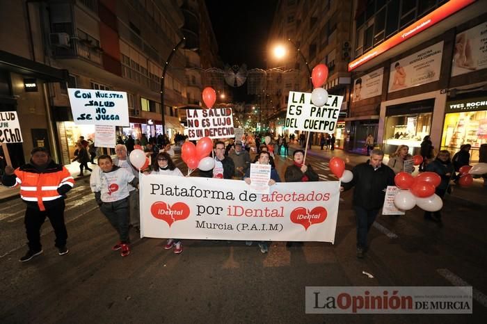 Manifestación de iDental en Gran Vía